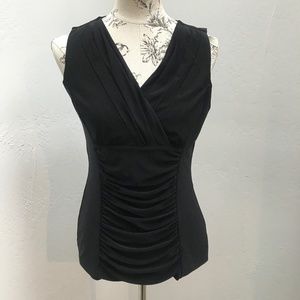 White House Black Market Black Tank Top